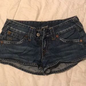 Size 26 Authentic true religion shorts